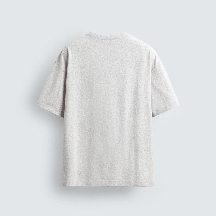Washed t-shirt with paint