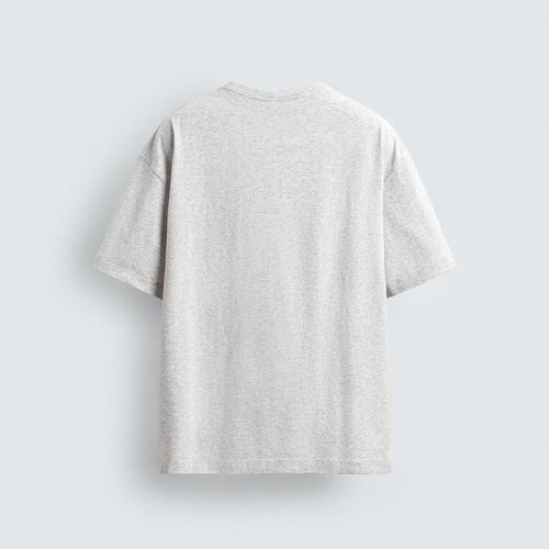 Washed t-shirt with paint
